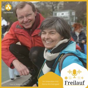 Anna Kirchengast im Interview für den Podcast Freilauf
