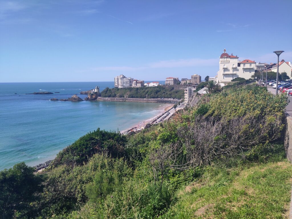 Ausblick auf Biarritz