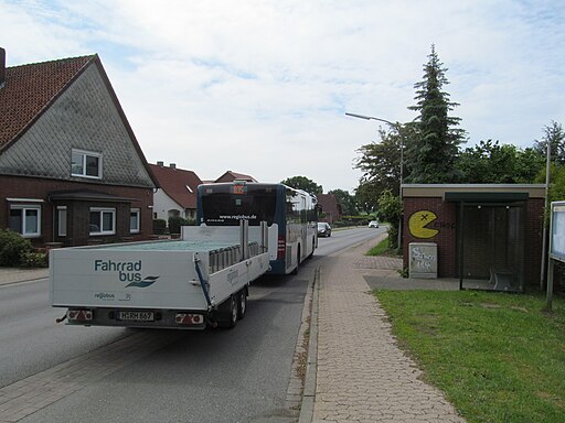 Fahrradbus mit Anhänger
